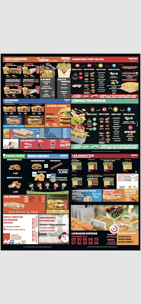 Menu_Le Miam de Lannoy_Lannoy_image_4