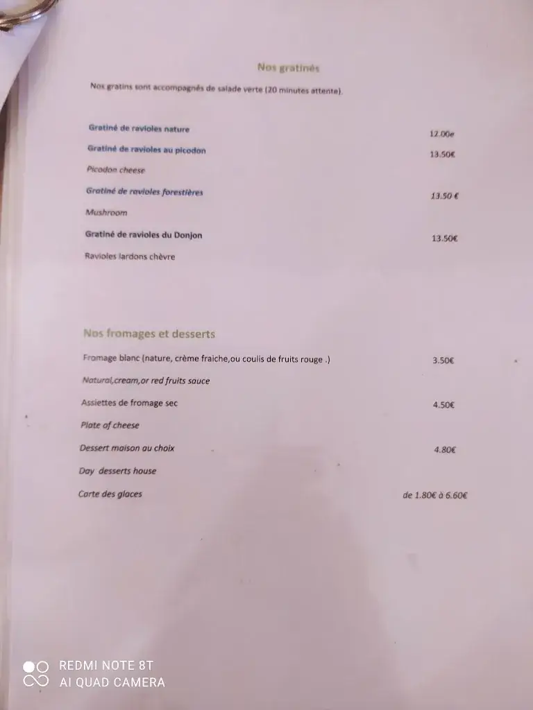 Menu_Brasserie Le Donjon_Crest_image_3