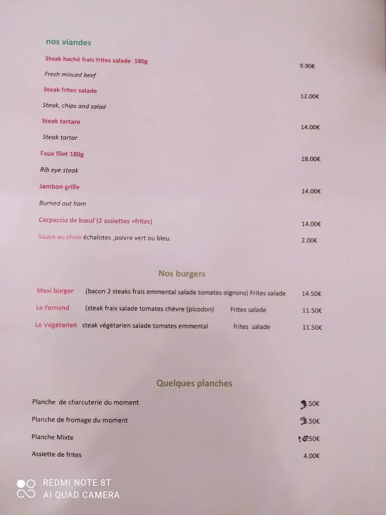 Menu_Brasserie Le Donjon_Crest_image_4
