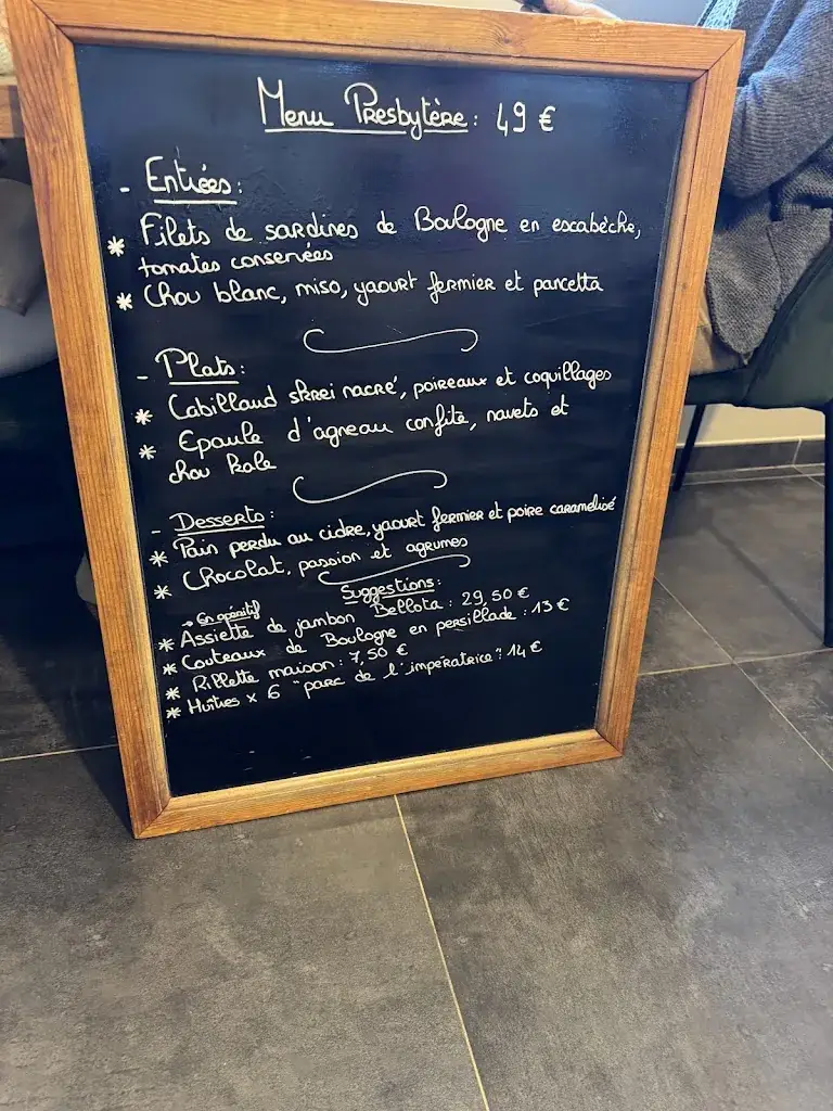 Menu_Le Presbytere_Lecelles_image_1