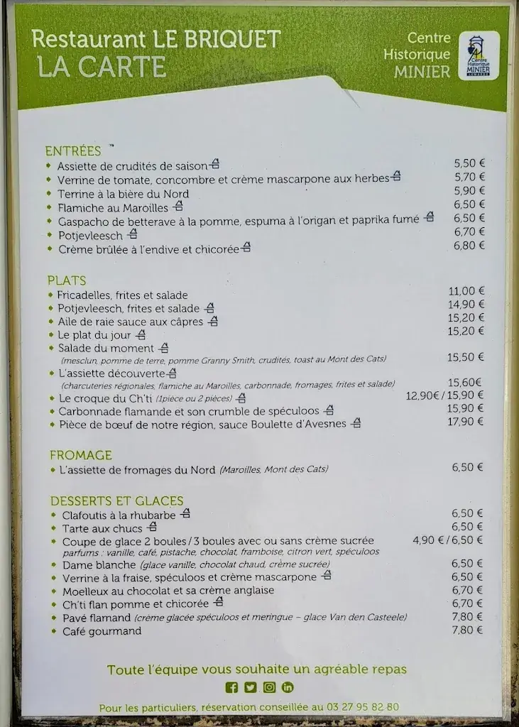 Menu_Restaurant Le Briquet_Lewarde_image_1
