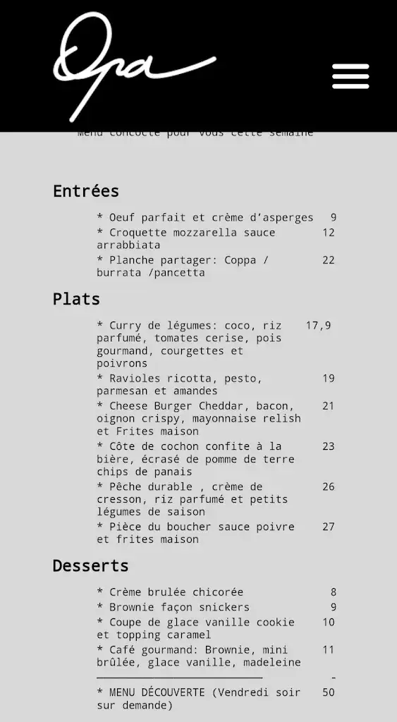 Menu_Opa Restaurant_Lesquin_image_4