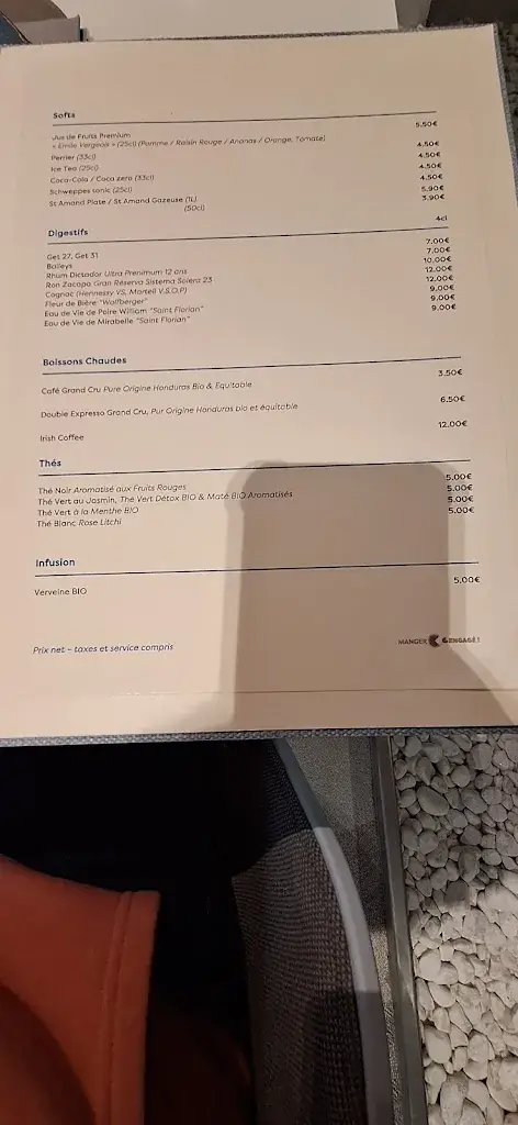 Menu_Le Club Bistronomique_Liévin_image_3