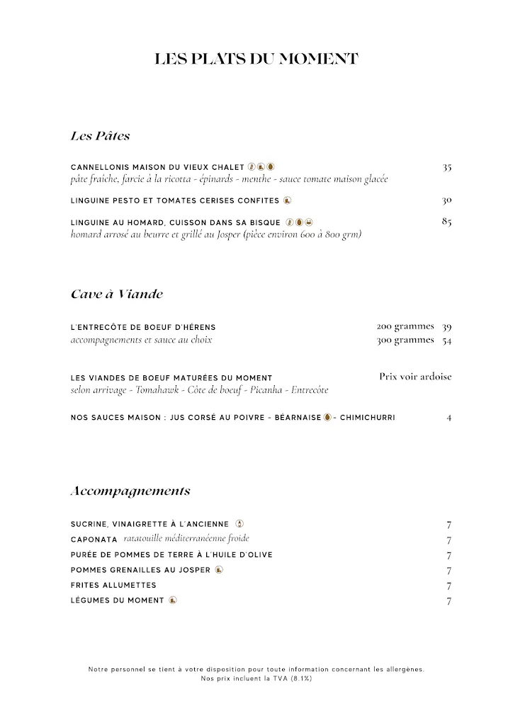 Menu_Le Vieux Chalet_Lens_image_4