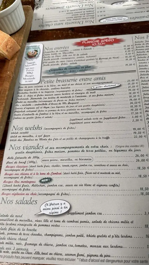 Menu_Le Pain de la Bouche_Lens_image_4