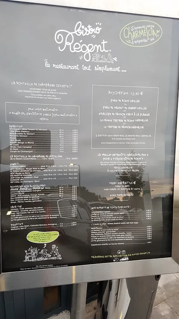 Menu_Bistro Régent Libercourt_Libercourt_image_1