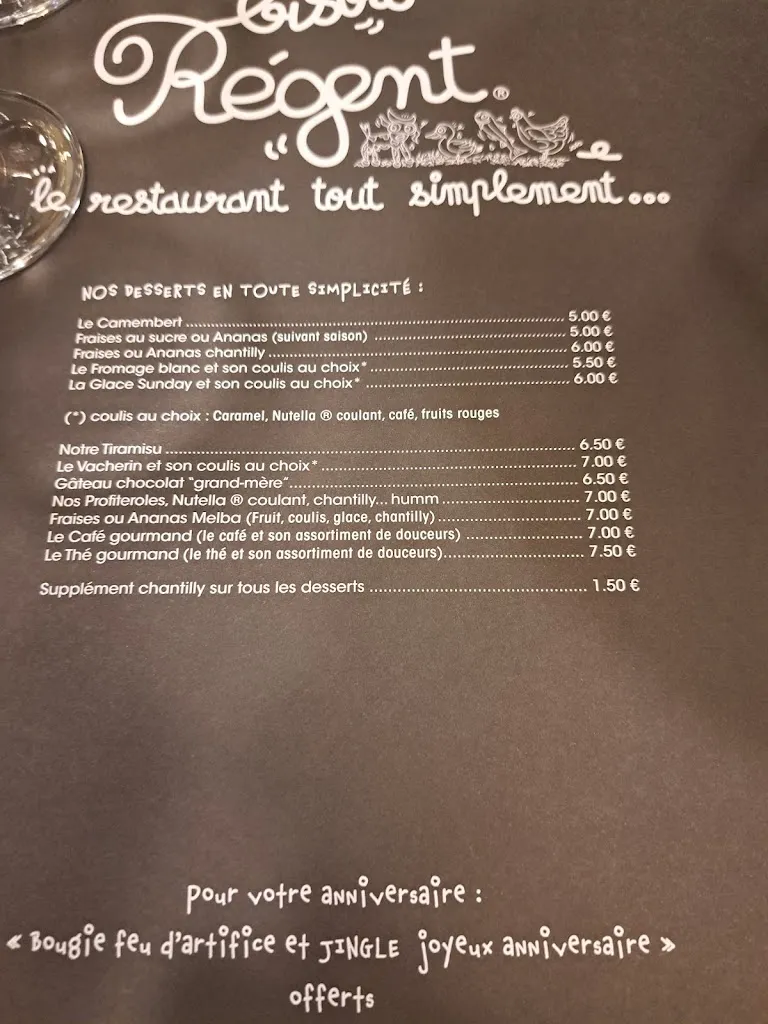 Menu_Bistro Régent Libercourt_Libercourt_image_2