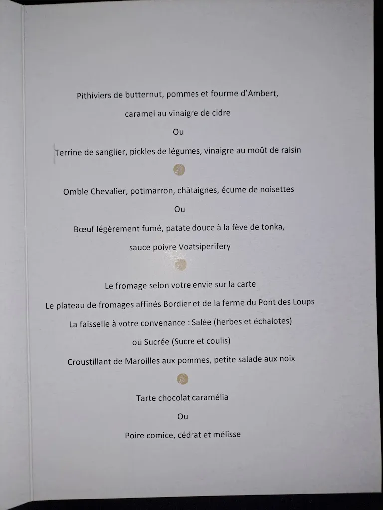 Menu_Les Épicuriens Restaurant_Sainte-Preuve_image_1