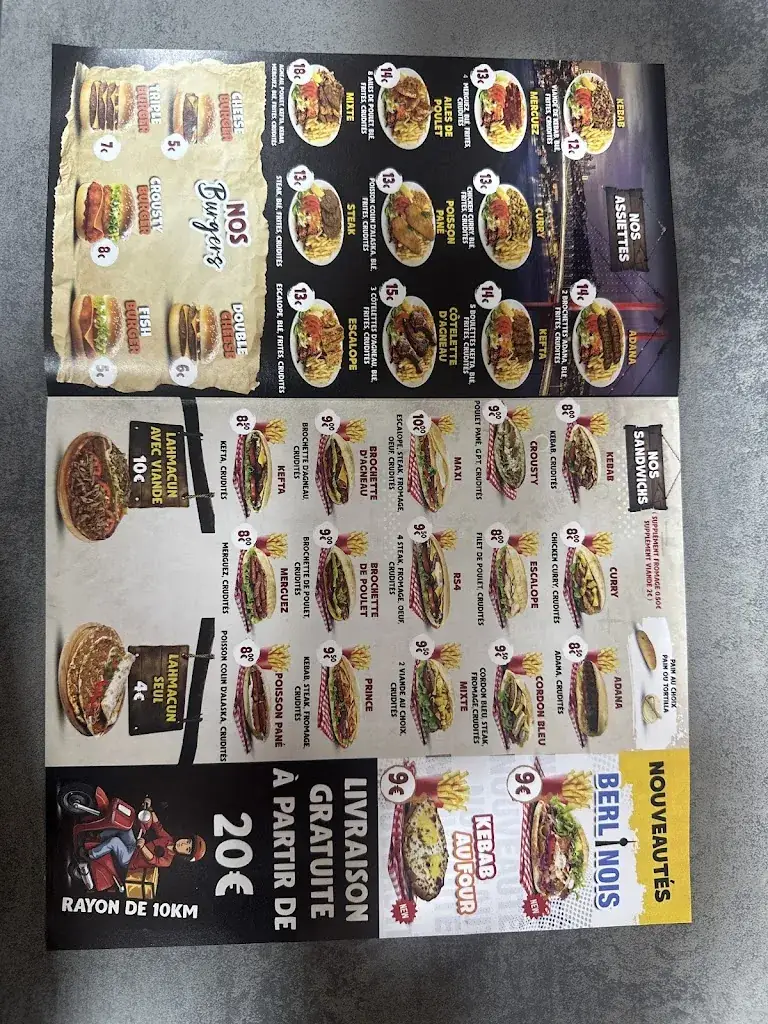 Menü_Kebab House_Longueil-Sainte-Marie_Bild_1