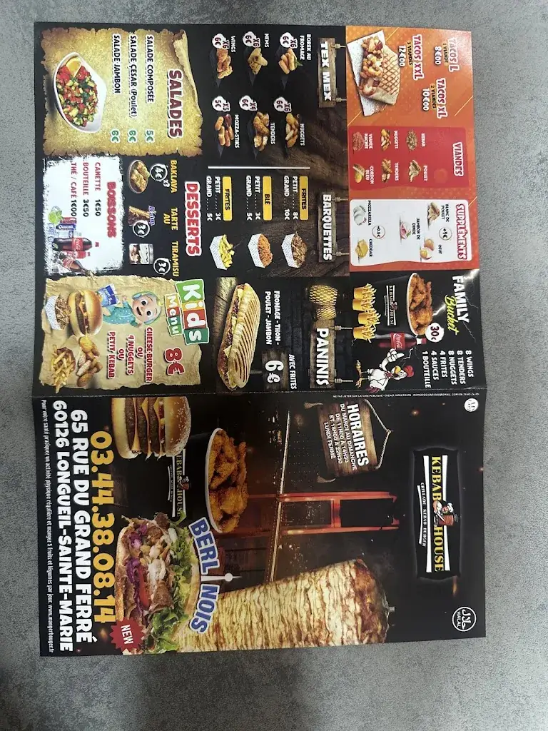 Menü_Kebab House_Longueil-Sainte-Marie_Bild_2