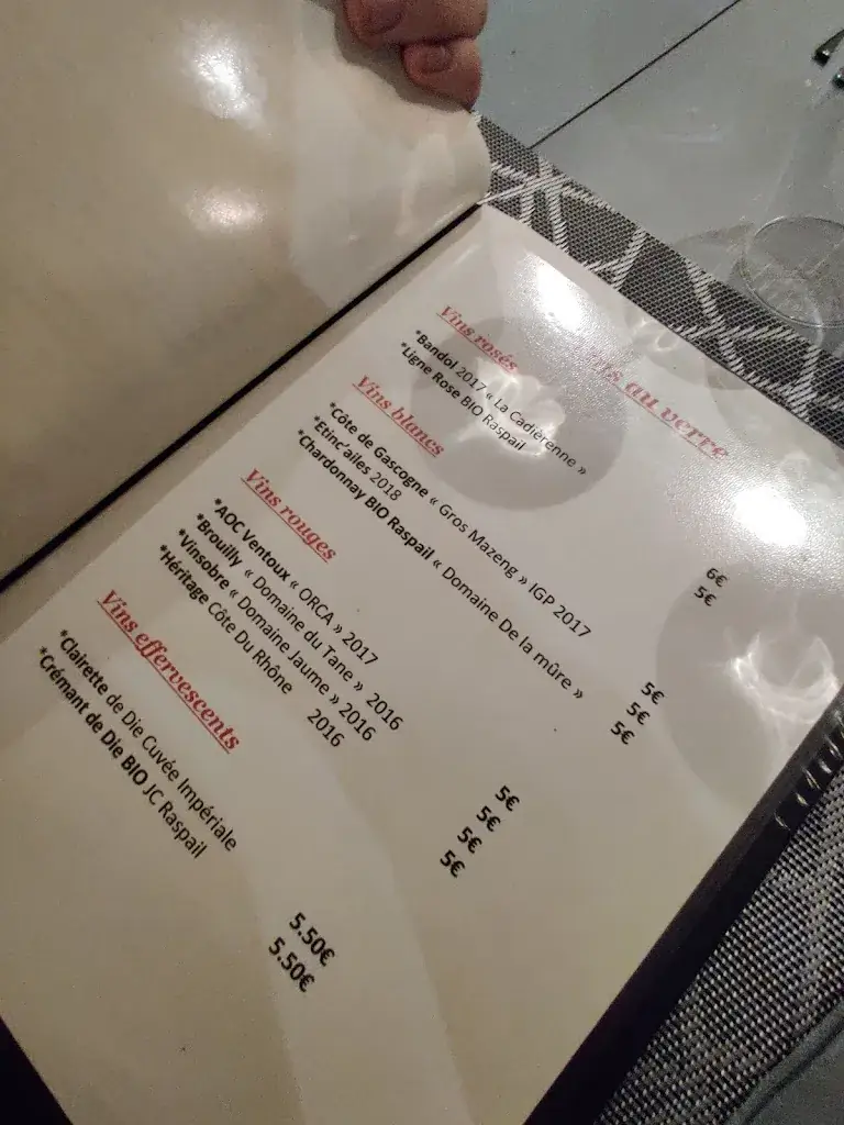 Menu_RESTAURANT L'ESPRIT GOURMAND_Crest_imagen_2