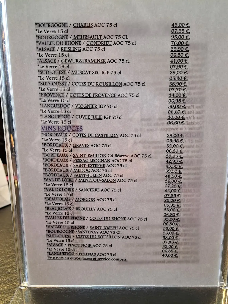 Menu_L'Atelier des saveurs de Jean-Michel Descloux_Longueau_immagine_4