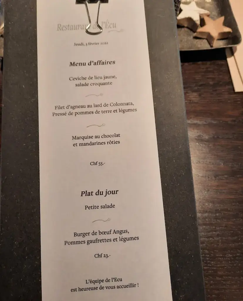 Menu_L'Ecu Restaurant_Bulle_imagen_3