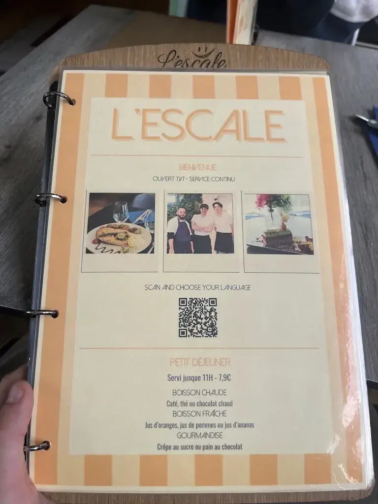 Menü_L'escale Boulogne-sur-mer_Boulogne-sur-Mer_Bild_1