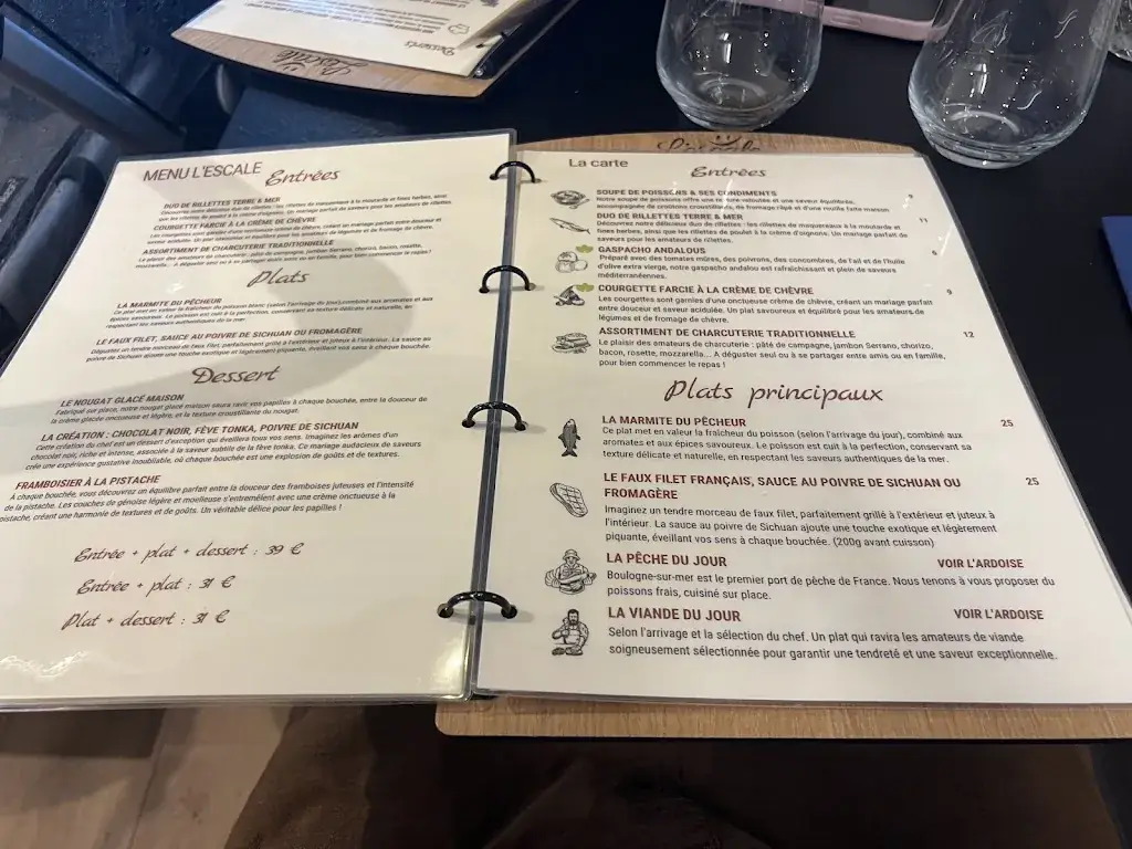 Menü_L'escale Boulogne-sur-mer_Boulogne-sur-Mer_Bild_3