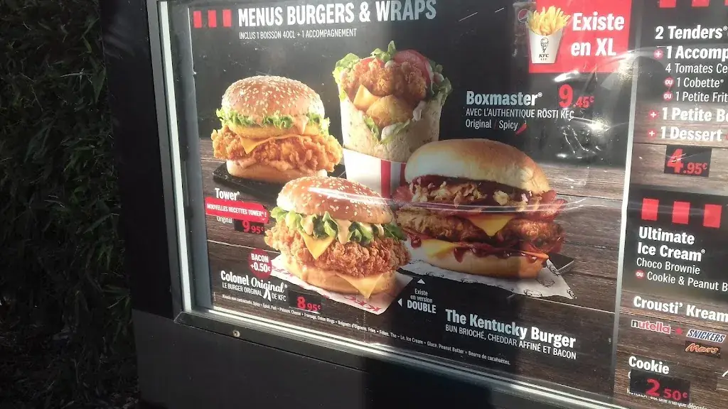 Menu_KFC Lilles Lezennes_Lezennes_image_2
