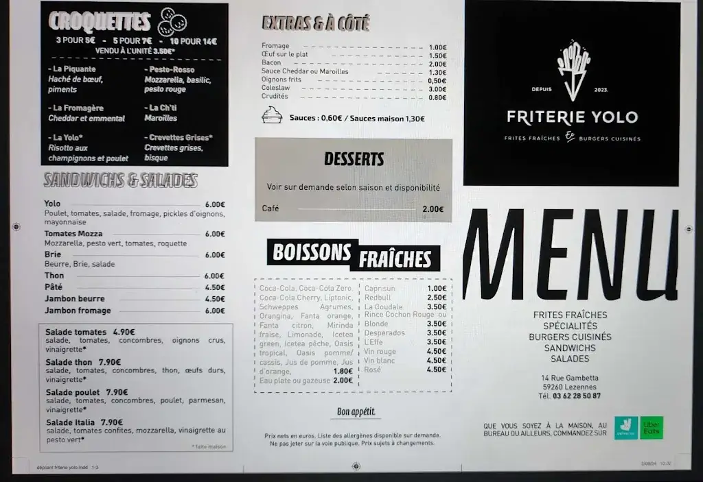 Menu_Friterie Yolo_Lezennes_image_3