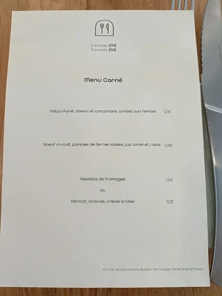Menu_Restaurant Suzanne_Lille_image_1