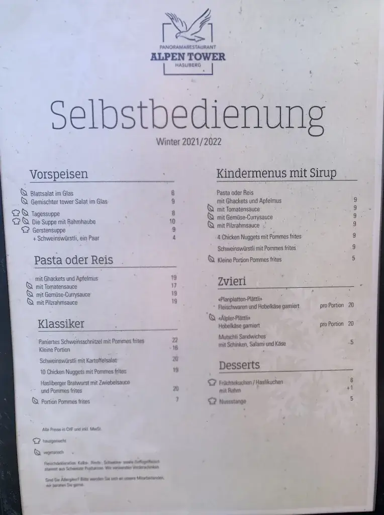 Menu_Panorama Restaurant Alpen tower_Hasliberg_image_1