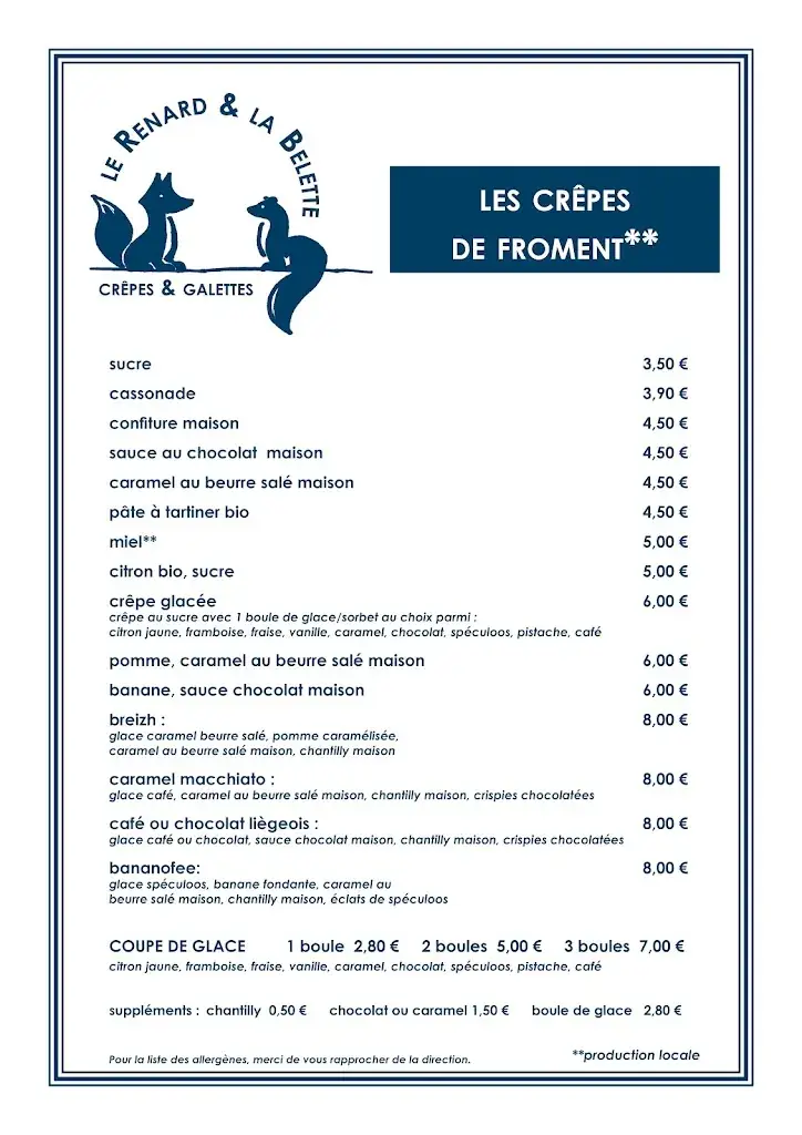 Menu_Le Renard et la Belette_Loos_image_4