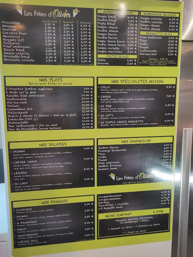 Menu_Les Frites d'Olivier_Loos_image_1