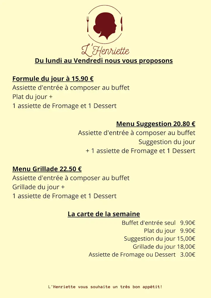 Menu_L'Henriette restaurant nouveaux gérants_Auzelles_image_4