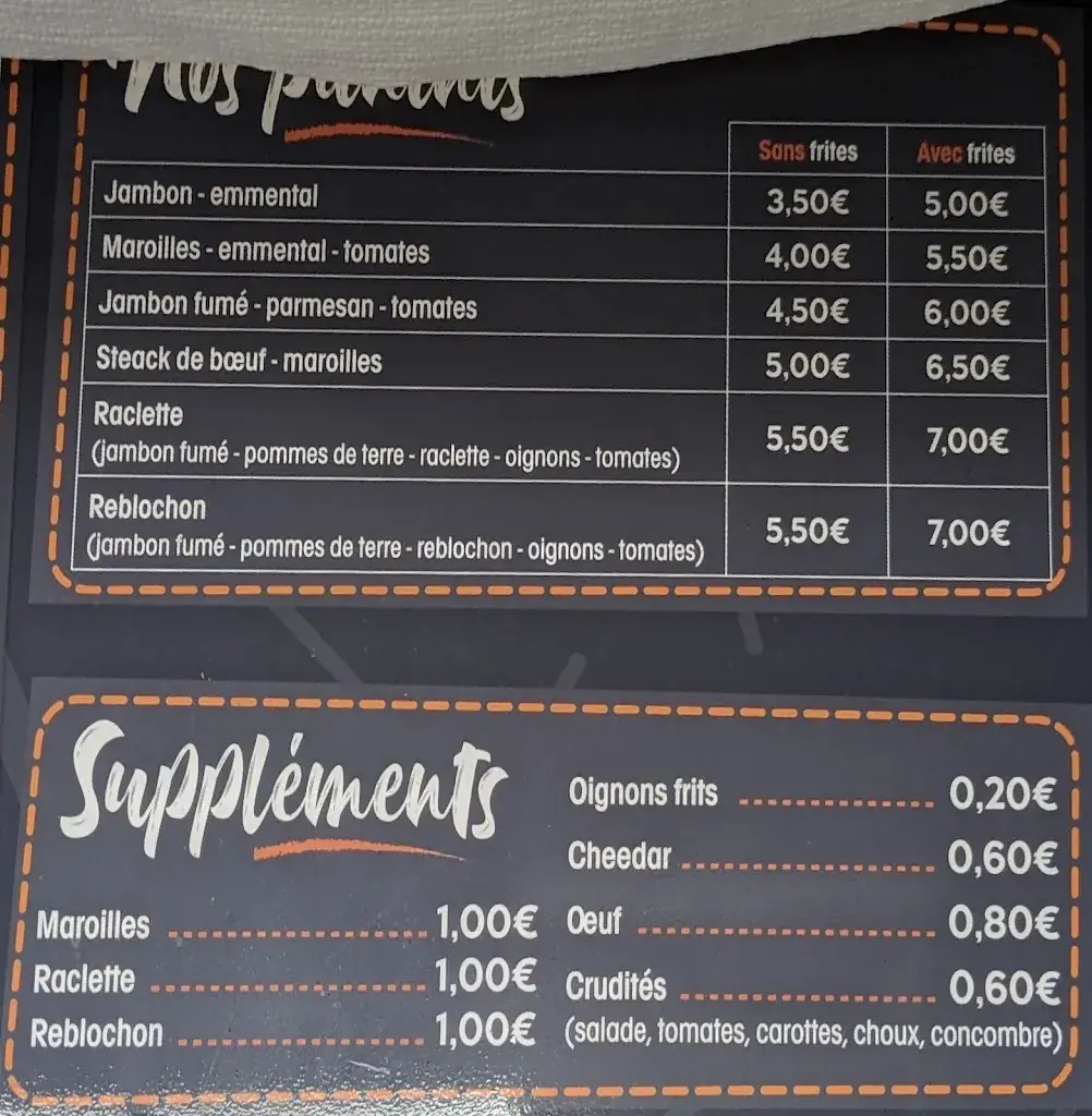 Menu_Friterie Du Parc - Marpent -_Marpent_image_2