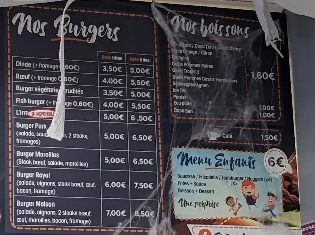 Menu_Friterie Du Parc - Marpent -_Marpent_image_3
