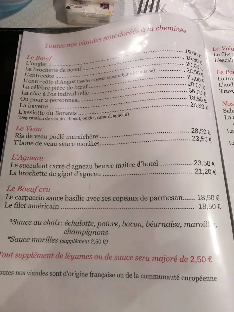 Menu_Restaurant-Grill Le Bonavis_Rues-des-Vignes_image_2