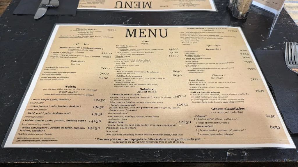 Menu_La Mijotière_Marquise_image_1