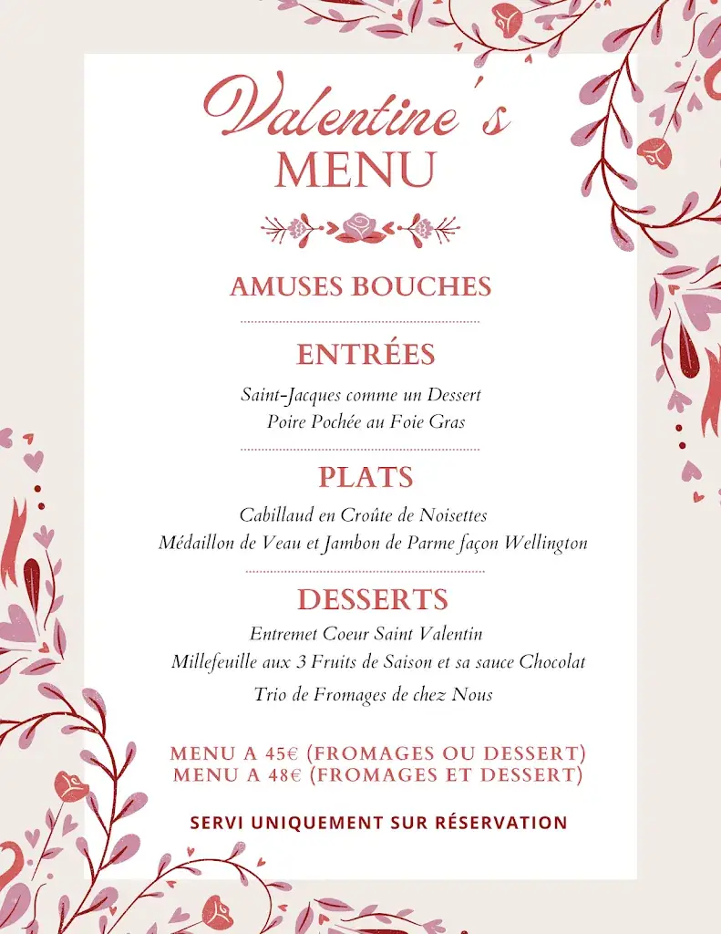 Menü_L'Auberge du Moulin des Prés_Maroilles_Bild_2