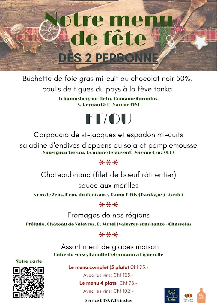 Menu_Auberge de Pailly, la Croix-d'or_Pailly_image_3