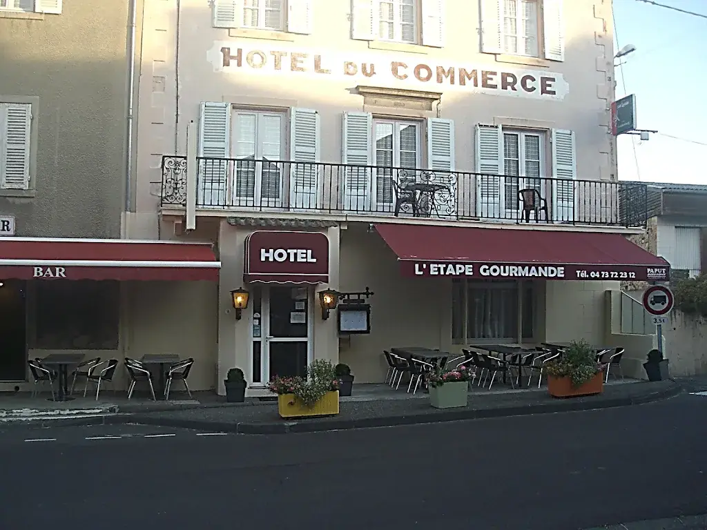 L'Étape Gourmande hotel restaurant restaurant in Cunlhat
