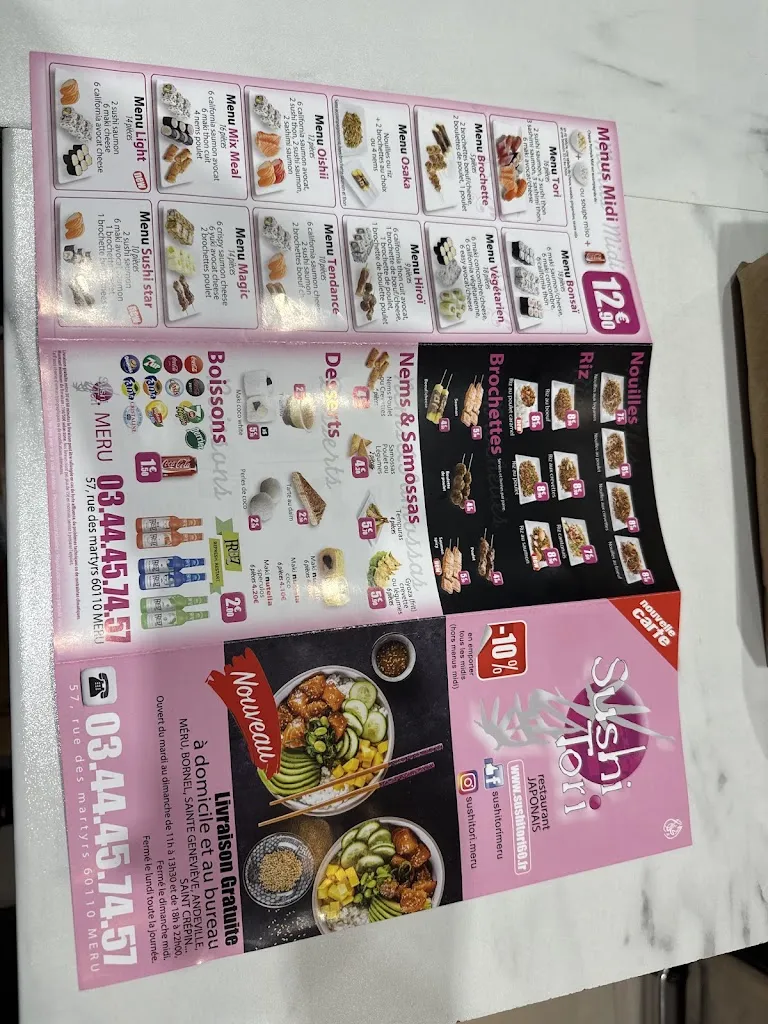 Menu_Sushi Tori Méru_Méru_image_2