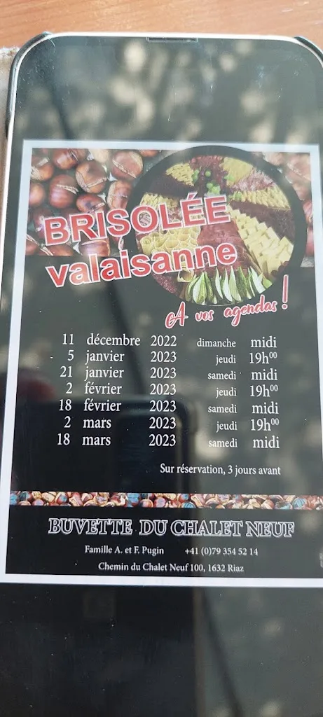 Menü_Buvette du Chalet Neuf_Riaz_Bild_1