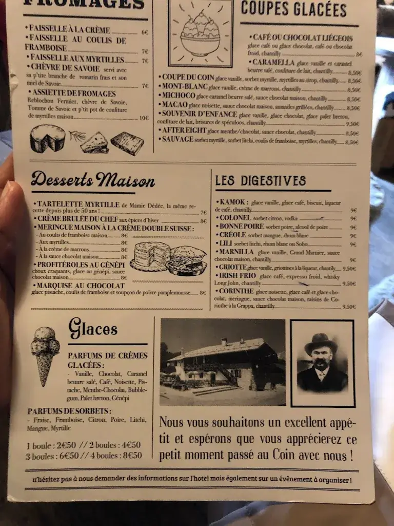 Menu_Coin Savoyard_Combloux_imagen_2