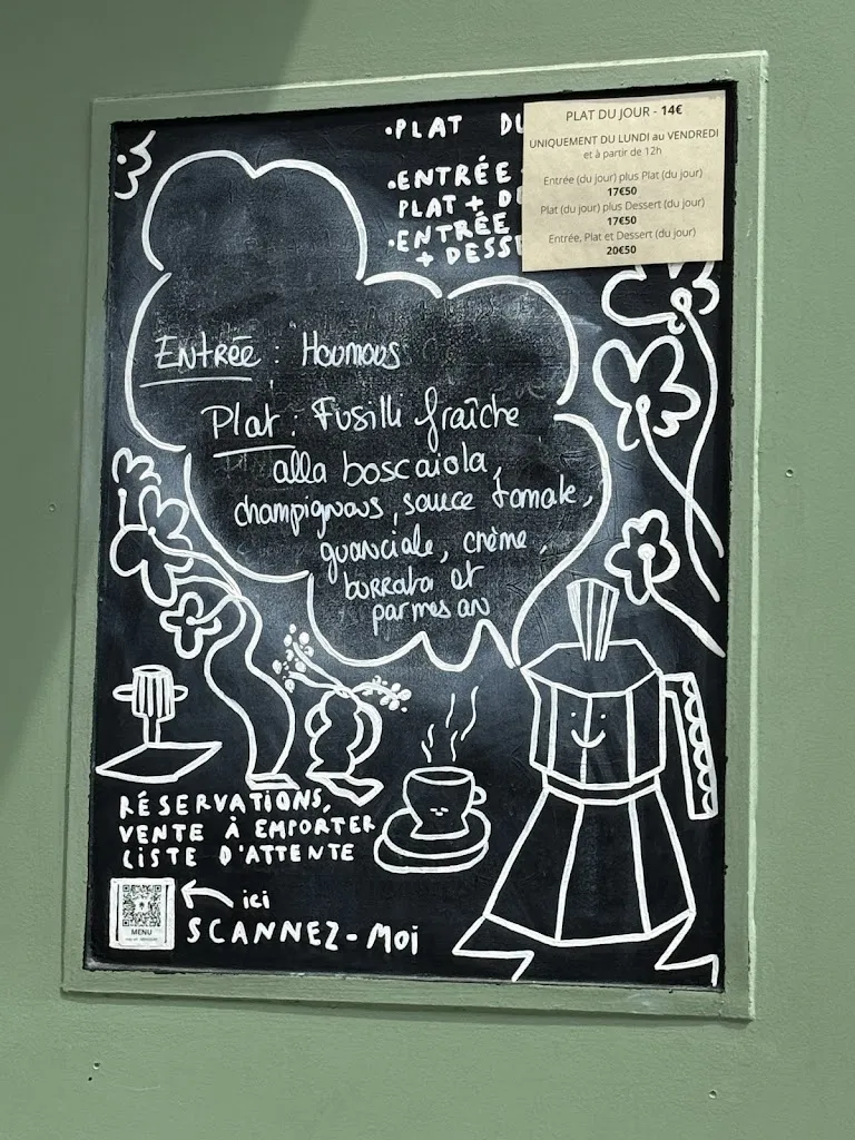 Menu_Café Méricourt_Paris_image_1