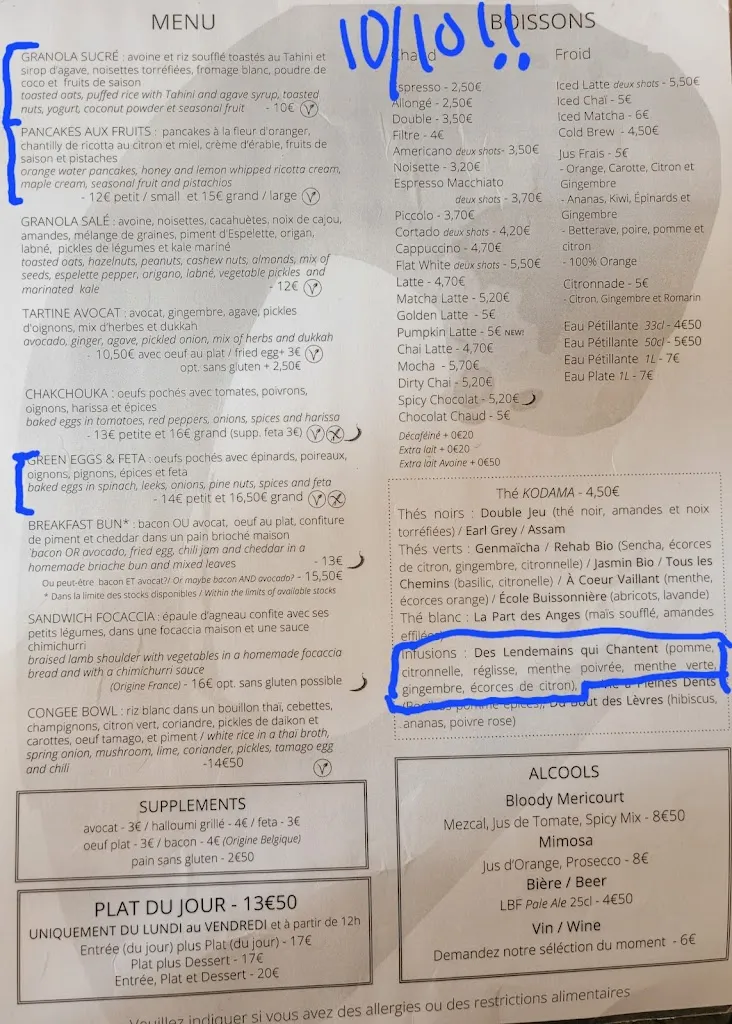 Menu_Café Méricourt_Paris_image_3