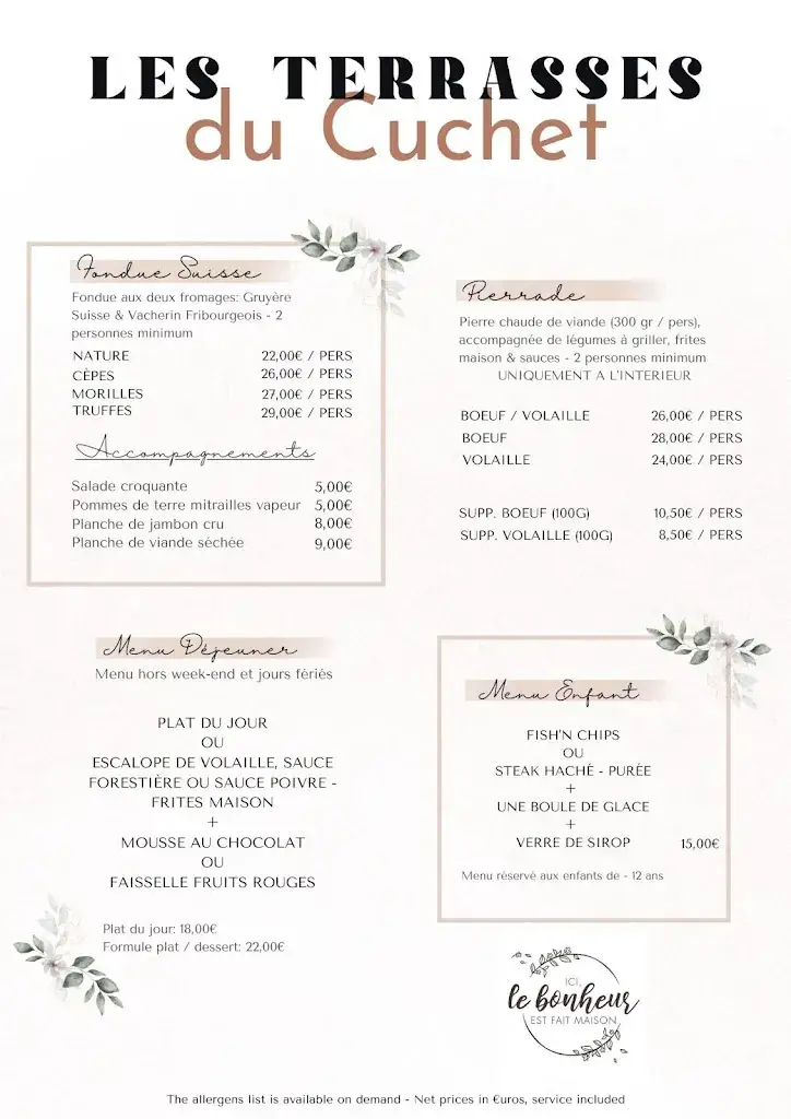 Menu_Les Terrasses du Cuchet_Combloux_image_2