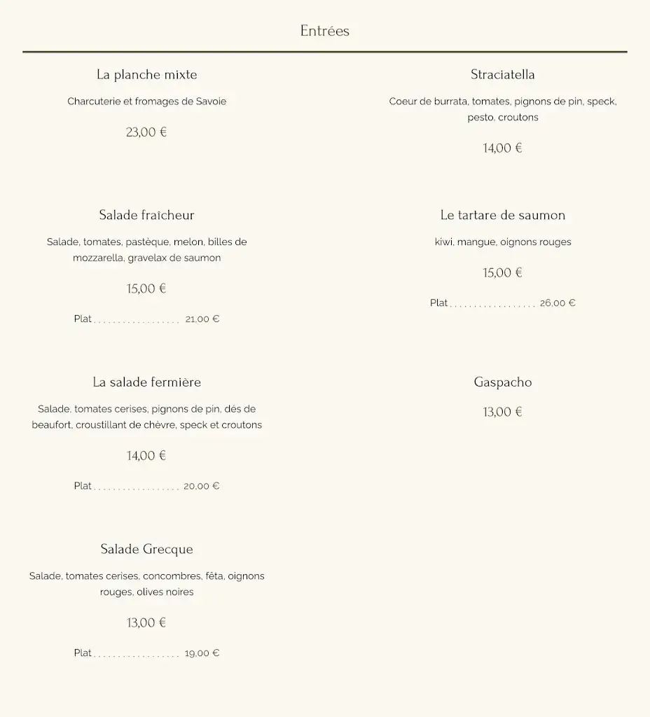 Menu_Les Terrasses du Cuchet_Combloux_image_3
