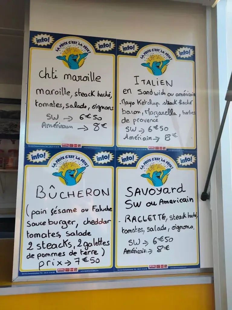 Menu_Friterie d'Isabelle et Bruno_Masny_image_1