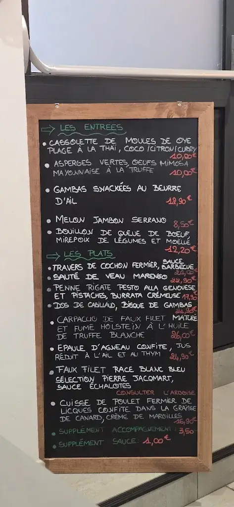 Menü_Auberge Des Maraichons_Écaillon_Bild_1