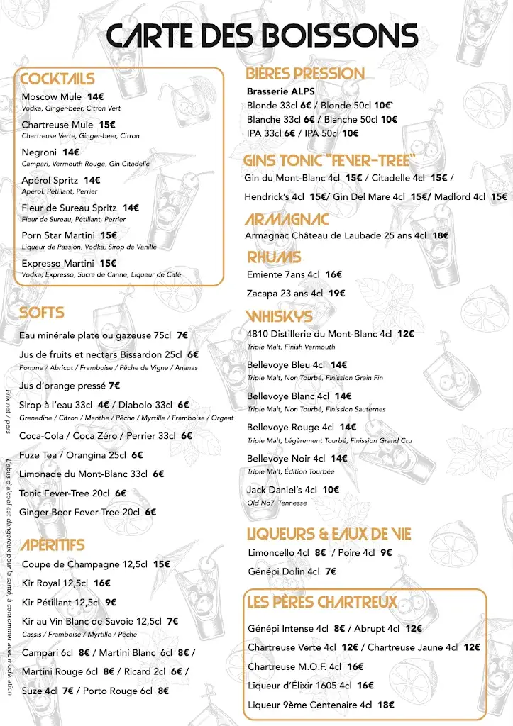 Menu_Le Chalet d'Emilie_Combloux_immagine_1