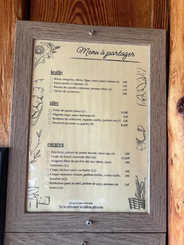 Menu_Chalet Gipsy_Combloux_image_2