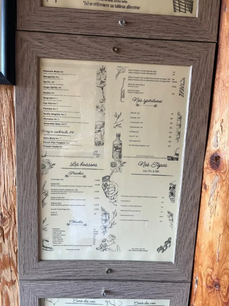 Menu_Chalet Gipsy_Combloux_image_3