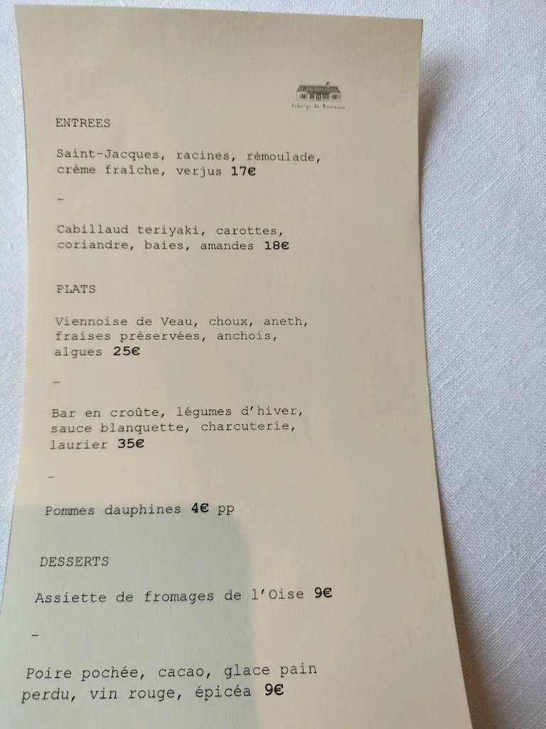 Menu_L'Auberge de Monceaux_Saint-Omer-en-Chaussée_image_1