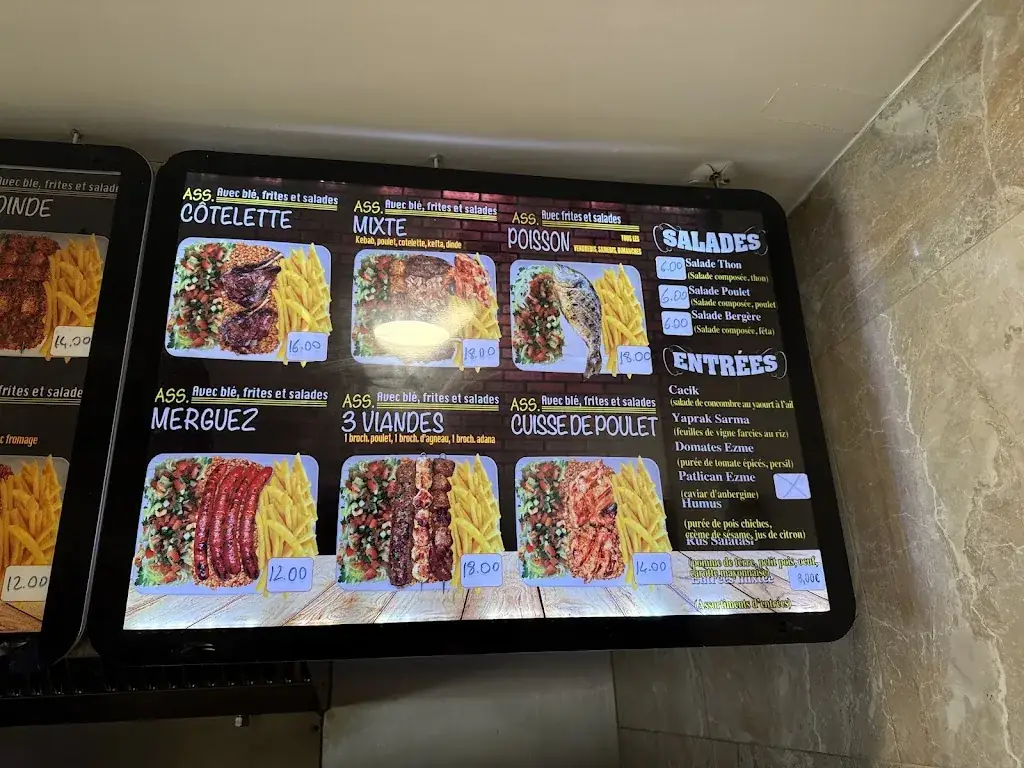 Menu_Restaurant Le Bosphore Montataire Kebab doner_Montataire_image_3
