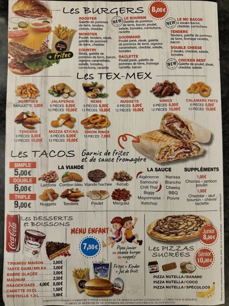 Menu_LA PAUSE GOURMANDE MONTATAIRE_Montataire_image_1