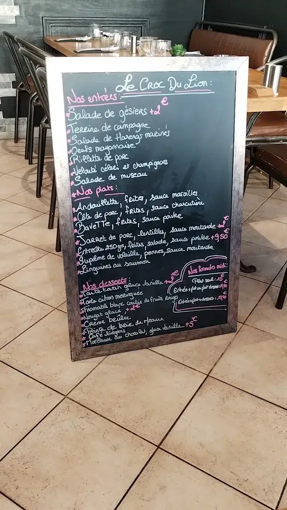Menu_Le croc du lion_Nanteuil-le-Haudouin_image_1