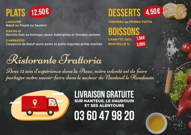 Menu_TRATTORIA60 NANTEUIL_Nanteuil-le-Haudouin_image_4